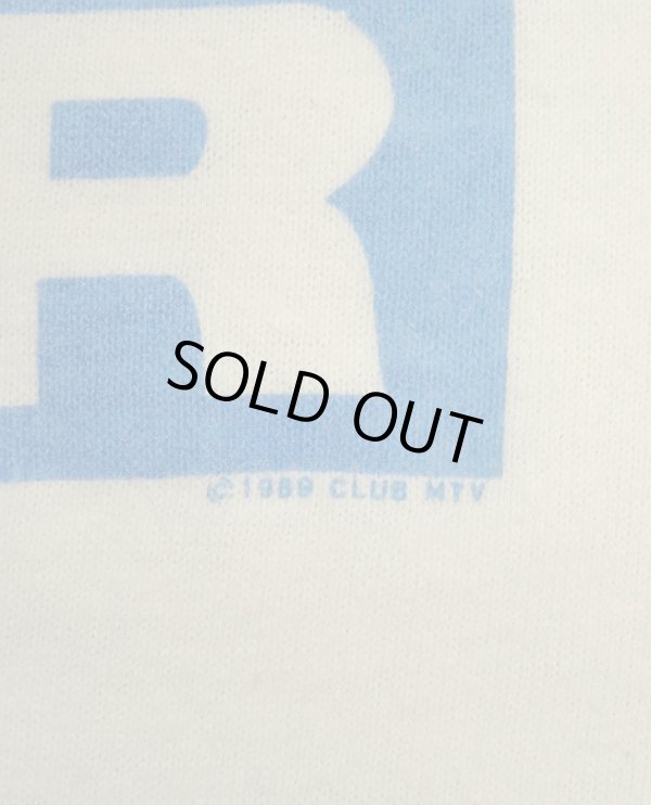 画像4: 80'S CLUB MTV "LOCAL CREW" シングルステッチ 半袖 Tシャツ ホワイト USA製 (VINTAGE)