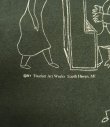画像4: 90'S JAMES THURBER 両面全面プリント シングルステッチ 半袖 Tシャツ ブラック (VINTAGE)
