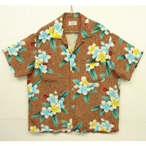 画像: 60'S PENNEY'S レーヨン 半袖 アロハシャツ 日本製 (VINTAGE)