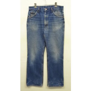 画像: 80'S ROEBUCKS ブーツカット デニム インディゴ W34L32 USA製 (VINTAGE)