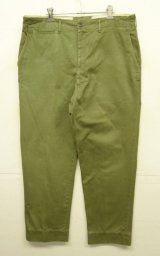 画像: 60'S BOY SCOUTS OF AMERICA コットン100% ボーイスカウトパンツ オリーブ TALONアルミジップ (VINTAGE)