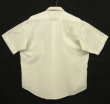 画像4: 60'S PILGRIM コットン 半袖 シャツ ホワイト (VINTAGE)
