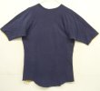 画像6: 80'S ΣΦΕ (SIGMA PHI EPSILON) リバーシブル 半袖 Tシャツ ネイビー/イエロー USA製 (VINTAGE)