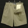 画像3: 90'S RALPH LAUREN "TYLER SHORT" ツープリーツ チノショーツ カーキ (VINTAGE)