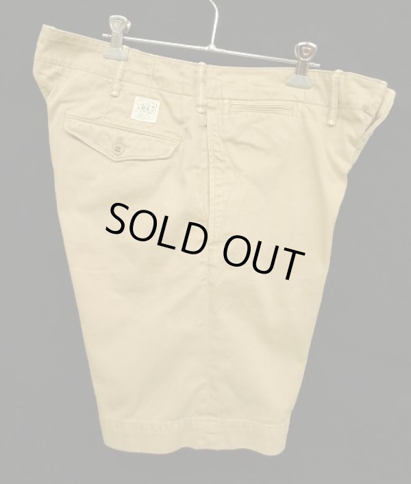 画像4: RRL ミリタリーチノショーツ タン (USED)