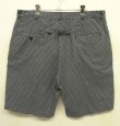 画像5: 90'S RRL 三ツ星タグ シンチバック付き コットン ショーツ チェック柄 USA製 (VINTAGE)