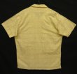 画像4: 90'S RRL 三ツ星タグ コットン 半袖 プルオーバー オープンカラーシャツ 刷毛目柄 (VINTAGE)