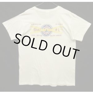 画像: 90'S RRL シングルステッチ 両面プリント 半袖 Tシャツ ホワイト USA製 (VINTAGE)