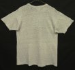 画像4: 80'S CHAMPION "SPARTANS" トリコタグ 88/12 染み込み三段プリント シングルステッチ 半袖 Tシャツ ヘザーグレー USA製 (VINTAGE)