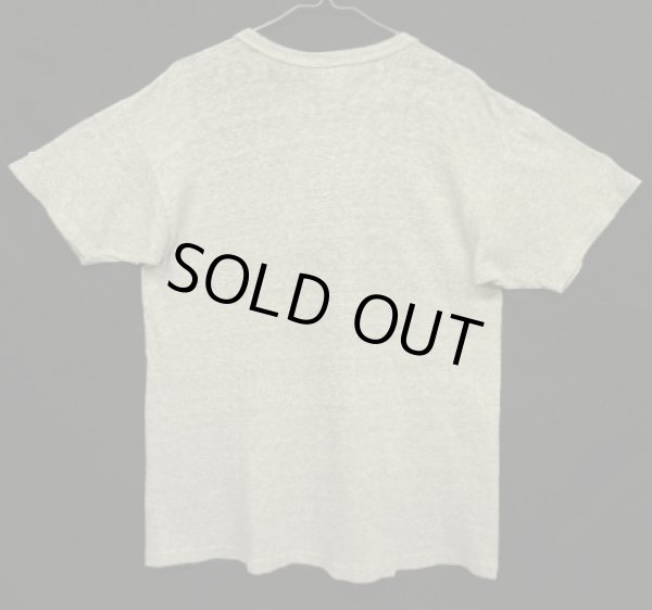 画像4: 80'S CHAMPION "SPARTANS" トリコタグ 88/12 染み込み三段プリント シングルステッチ 半袖 Tシャツ ヘザーグレー USA製 (VINTAGE)