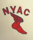 画像3: 80'S CHAMPION "NYAC" トリコタグ 染み込みプリント シングルステッチ 半袖 リンガー Tシャツ ホワイト USA製 (VINTAGE)