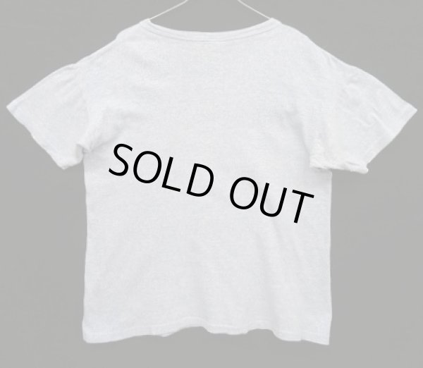 画像4: 60'S CHAMPION "C.M.A" C中ランタグ 88/12 染み込みプリント シングルステッチ 半袖 Tシャツ ヘザーブルー USA製 (VINTAGE)