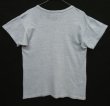 画像4: 70'S CHAMPION "HOWARD UNIVERSITY" バータグ 88/12 染み込みプリント シングルステッチ 半袖 Tシャツ ヘザーブルー USA製 (VINTAGE)