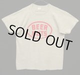 画像: 80'S CHAMPION "BEER NUTS" トリコタグ 88/12 シングルステッチ 半袖 Tシャツ ヘザーグレー USA製 (VINTAGE)