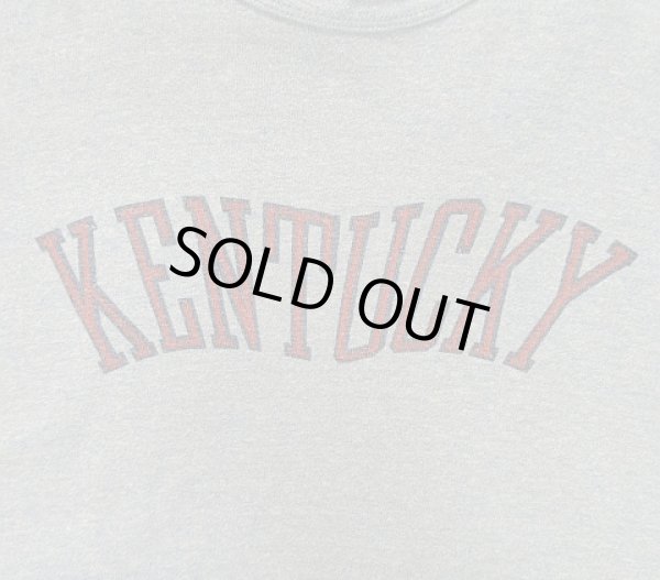 画像3: 70'S CHAMPION "KENTUCKY" バータグ 88/12 染み込みプリント シングルステッチ 半袖 Tシャツ ヘザーブルー USA製 (VINTAGE)