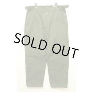 画像: 60'S フランス空軍 AIR FORCE アジャスター付き メカニックパンツ AILEEジップ (DEADSTOCK)