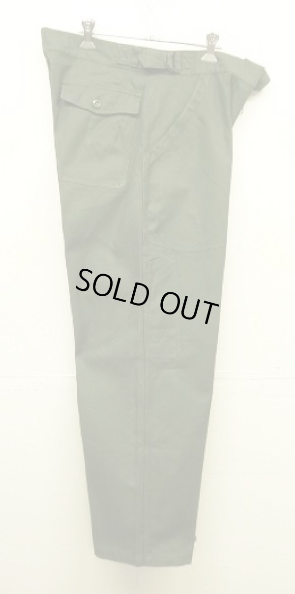 画像4: 60'S フランス空軍 AIR FORCE アジャスター付き メカニックパンツ AILEEジップ (DEADSTOCK)