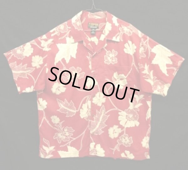 画像1: 02'S PATAGONIA "PATALOHA" コットン 半袖 アロハシャツ フローラル柄 ポルトガル製 (VINTAGE)