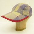 画像1: 00'S PATAGONIA "SPOONBILL CAP" コットンキャップ チェック柄 (VINTAGE)
