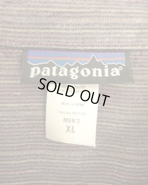 画像2: 00'S PATAGONIA ヘンプ100% 半袖 シャツ マルチストライプ (VINTAGE)