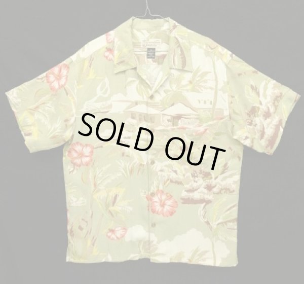 画像1: 03'S PATAGONIA "PATALOHA" テンセル 半袖 アロハシャツ 総柄 (VINTAGE)
