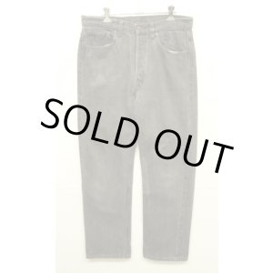 画像: 90'S LEVIS 501 デニム 先染めブラック W34L30 USA製 (VINTAGE)