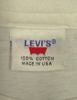画像2: 90'S Levis 501 シングルステッチ 両面プリント 半袖 Tシャツ ホワイト USA製 (VINTAGE)