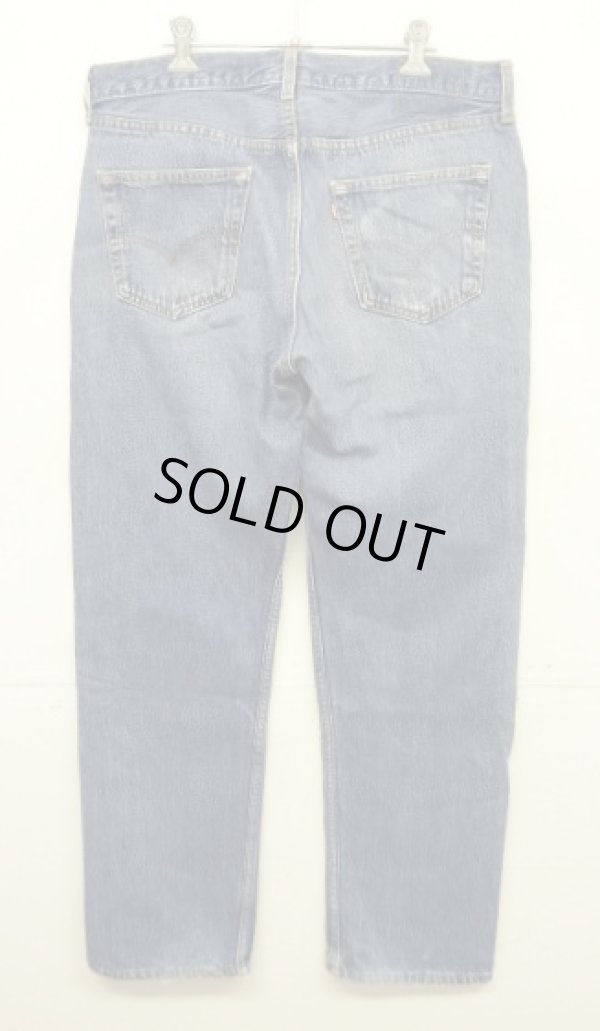 画像3: 90'S LEVIS 501 デニム インディゴ W36L32 USA製 (VINTAGE)
