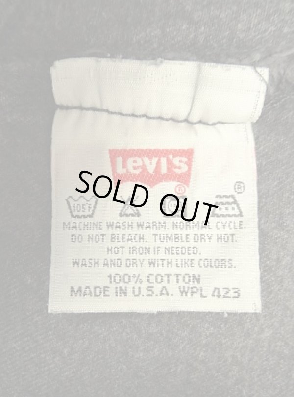 画像2: 90'S LEVIS 501 デニム ブラック USA製 W36L30 (VINTAGE)