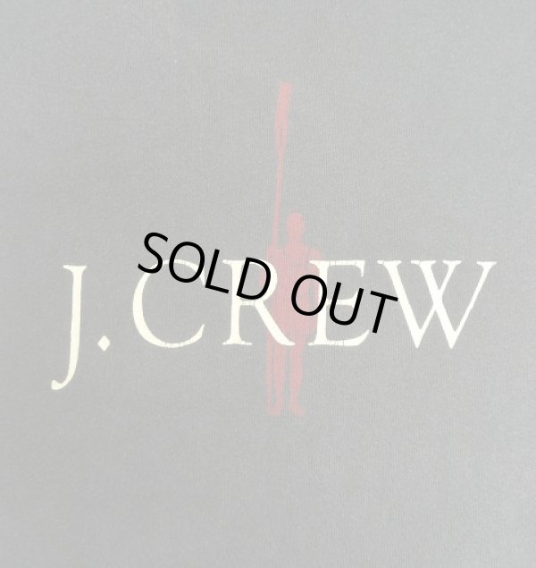 画像3: 90'S J.CREW 旧タグ ロゴプリント 半袖 Tシャツ ブラック USA製 (VINTAGE)