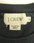 画像2: 90'S J.CREW 旧タグ ロゴプリント 半袖 Tシャツ ブラック USA製 (VINTAGE)
