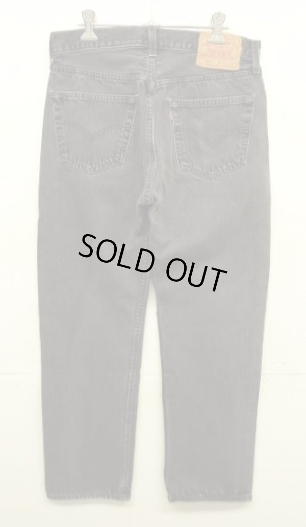 画像3: 90'S LEVIS 501 デニム ブラック USA製 W33L30 (VINTAGE)