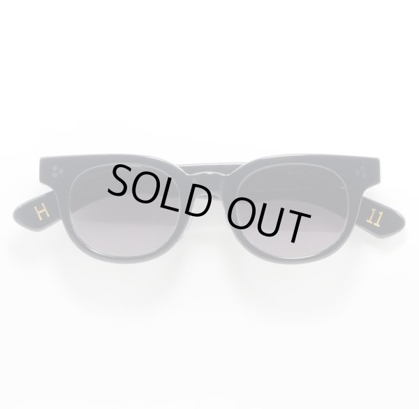 画像2: H OPTICAL "H-11" サングラス ブラック/ブラックレンズ (NEW)