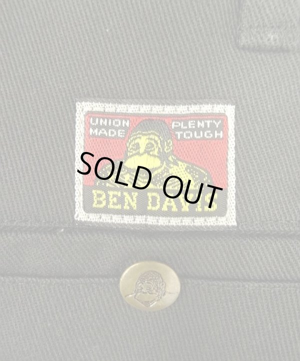 画像6: BEN DAVIS "FRISCO PANTS" トップスナップボタン フリスコパンツ ブラック (VINTAGE)