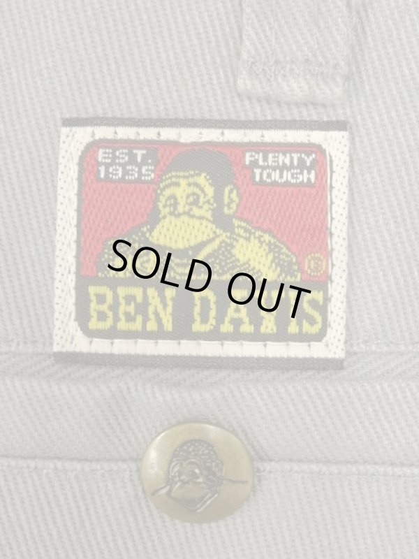 画像6: BEN DAVIS "FRISCO PANTS" トップスナップボタン フリスコパンツ グレー USA製 (VINTAGE)