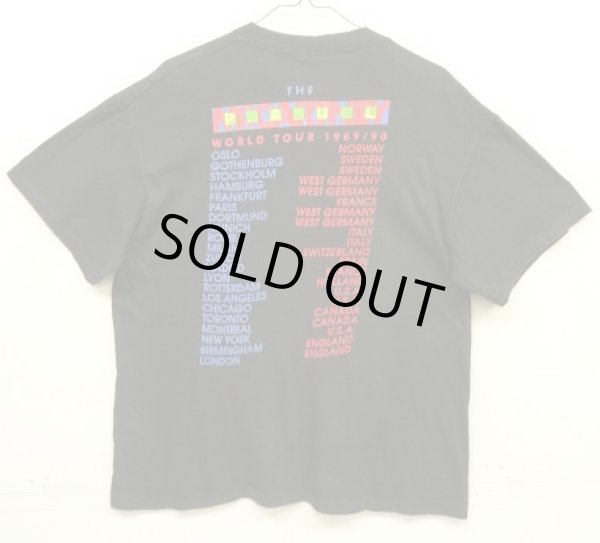 画像5: 80'S PAUL McCARTNEY "WORLD TOUR 1989/90" シングルステッチ 半袖 Tシャツ ブラック USA製 (VINTAGE)