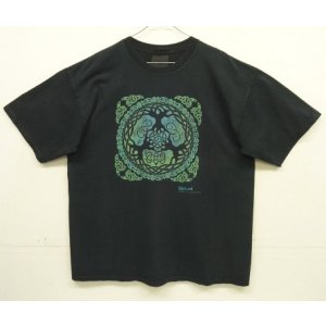 画像: 00'S KELTIC DESIGNS "JEN DELYTH" 半袖 Tシャツ ブラック (VINTAGE)