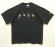 画像1: 90'S THE BEATLES シングルステッチ 半袖 Tシャツ ブラック USA製 (VINTAGE)