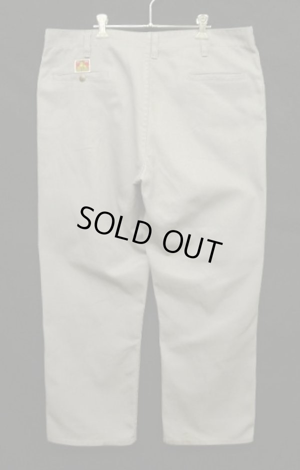 画像5: BEN DAVIS "FRISCO PANTS" トップスナップボタン フリスコパンツ グレー USA製 (VINTAGE)