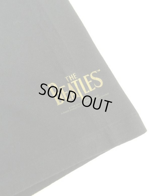 画像4: 90'S THE BEATLES シングルステッチ 半袖 Tシャツ ブラック USA製 (VINTAGE)