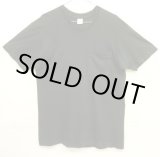 画像: 90'S FRUIT OF THE LOOM シングルステッチ 耳付きポケット 半袖 Tシャツ ブラック USA製 (VINTAGE)