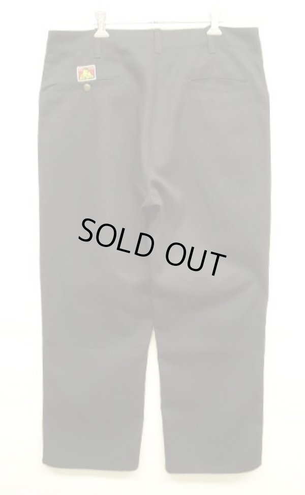 画像5: BEN DAVIS "FRISCO PANTS" トップスナップボタン フリスコパンツ ブラック (VINTAGE)