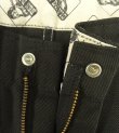 画像4: BEN DAVIS "FRISCO PANTS" トップスナップボタン フリスコパンツ ブラック (VINTAGE)
