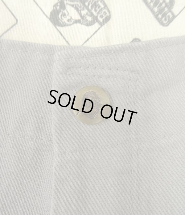 画像3: BEN DAVIS "FRISCO PANTS" トップスナップボタン フリスコパンツ グレー USA製 (VINTAGE)