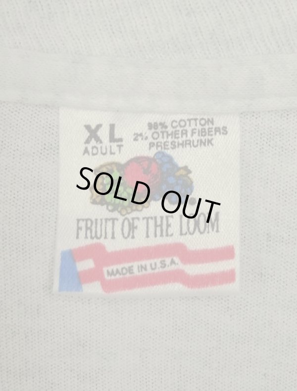 画像4: 90'S IBM シングルステッチ 両面プリント 半袖 Tシャツ アッシュグレー USA製 (VINTAGE)