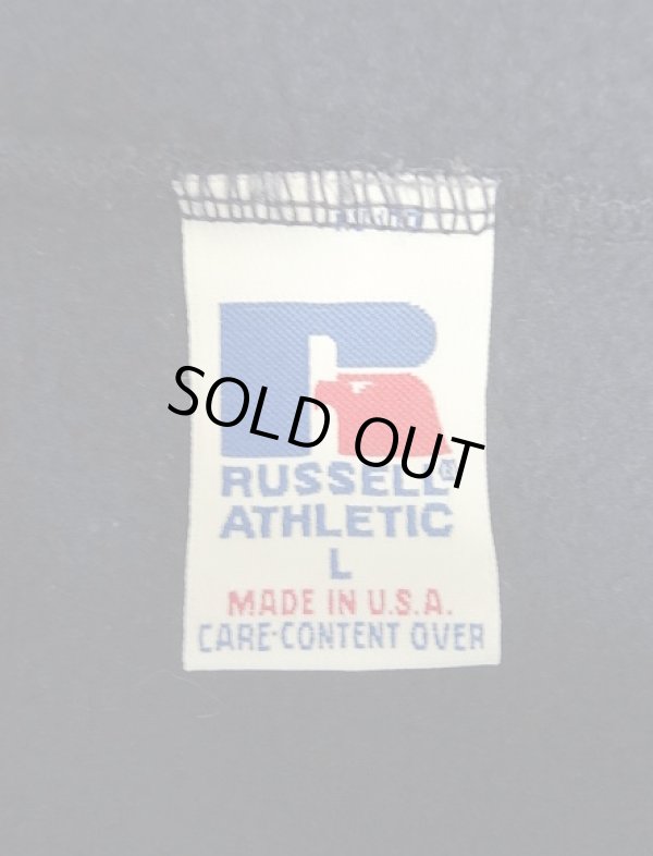 画像2: 90'S RUSSELL ATHLETIC ”ILLINOIS STATE" ドローコード付き スウェットパンツ ネイビー USA製 (VINTAGE)