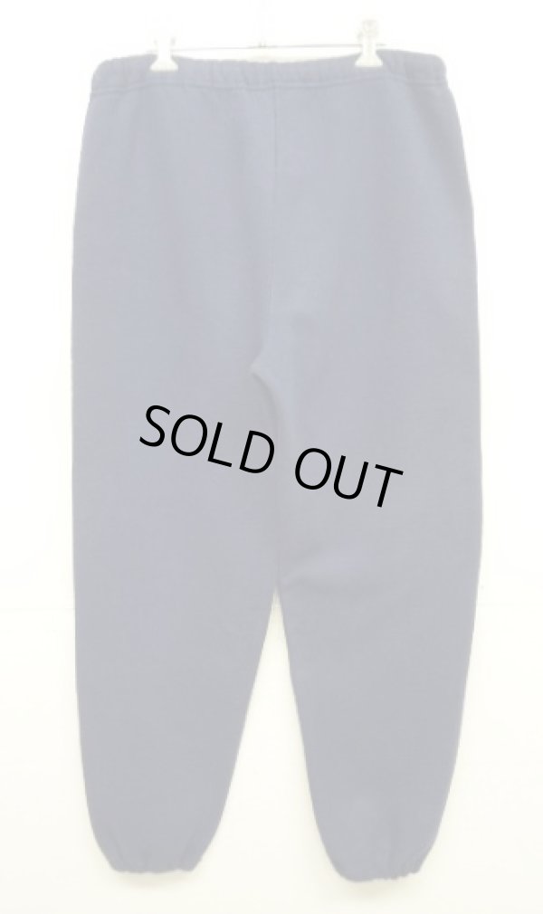 画像5: 90'S RUSSELL ATHLETIC ”ILLINOIS STATE" ドローコード付き スウェットパンツ ネイビー USA製 (VINTAGE)