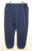 画像1: 90'S RUSSELL ATHLETIC ドローコード付き スウェットパンツ ネイビー USA製 (VINTAGE)