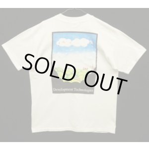 画像: 90'S AT & T シングルステッチ 両面プリント 半袖 Tシャツ ホワイト USA製 (VINTAGE)
