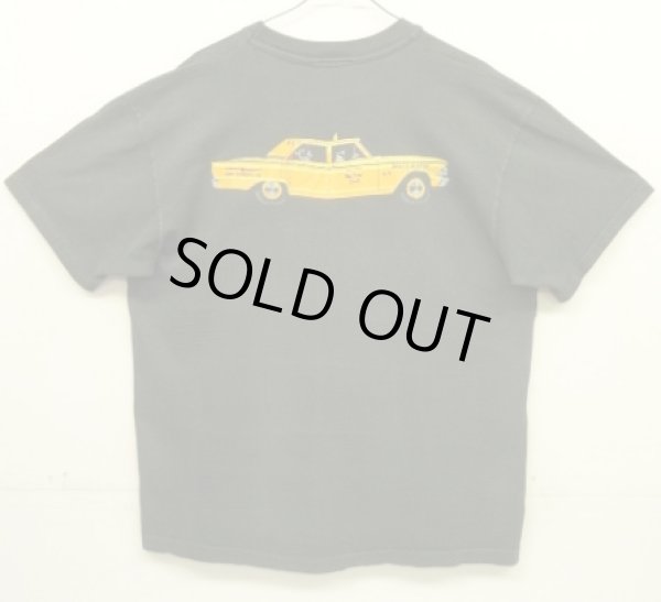 画像4: 90'S YELLOW CAB シングルステッチ 両面プリント 半袖 Tシャツ ブラック USA製 (VINTAGE)